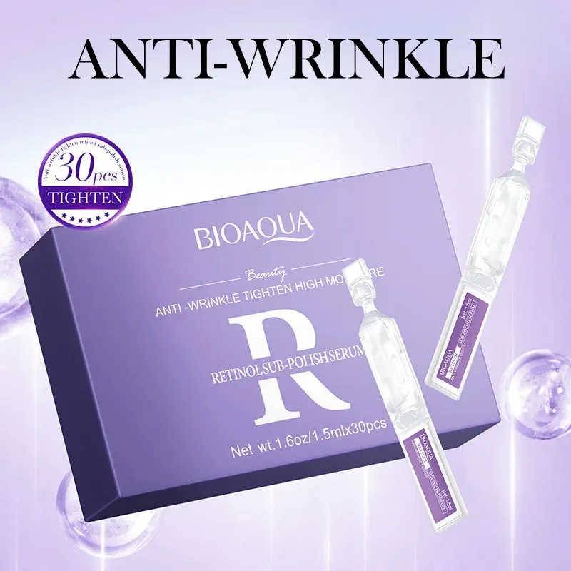 30 Piece / Box Retinol Vitamin C Hyaluronic Acid Serum For Face Moisturizing