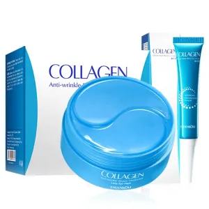 60 Piece Crystal Collagen Eye Mask Anti Dark Circles Remove Bags Firming Moisturizing Patches Gel Pads Skin Care