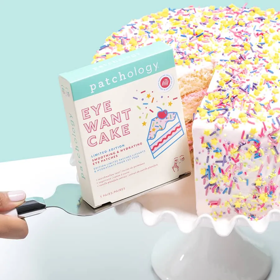 Patchology Eye Want Cake Smoothing & Hydrating Eye Patches