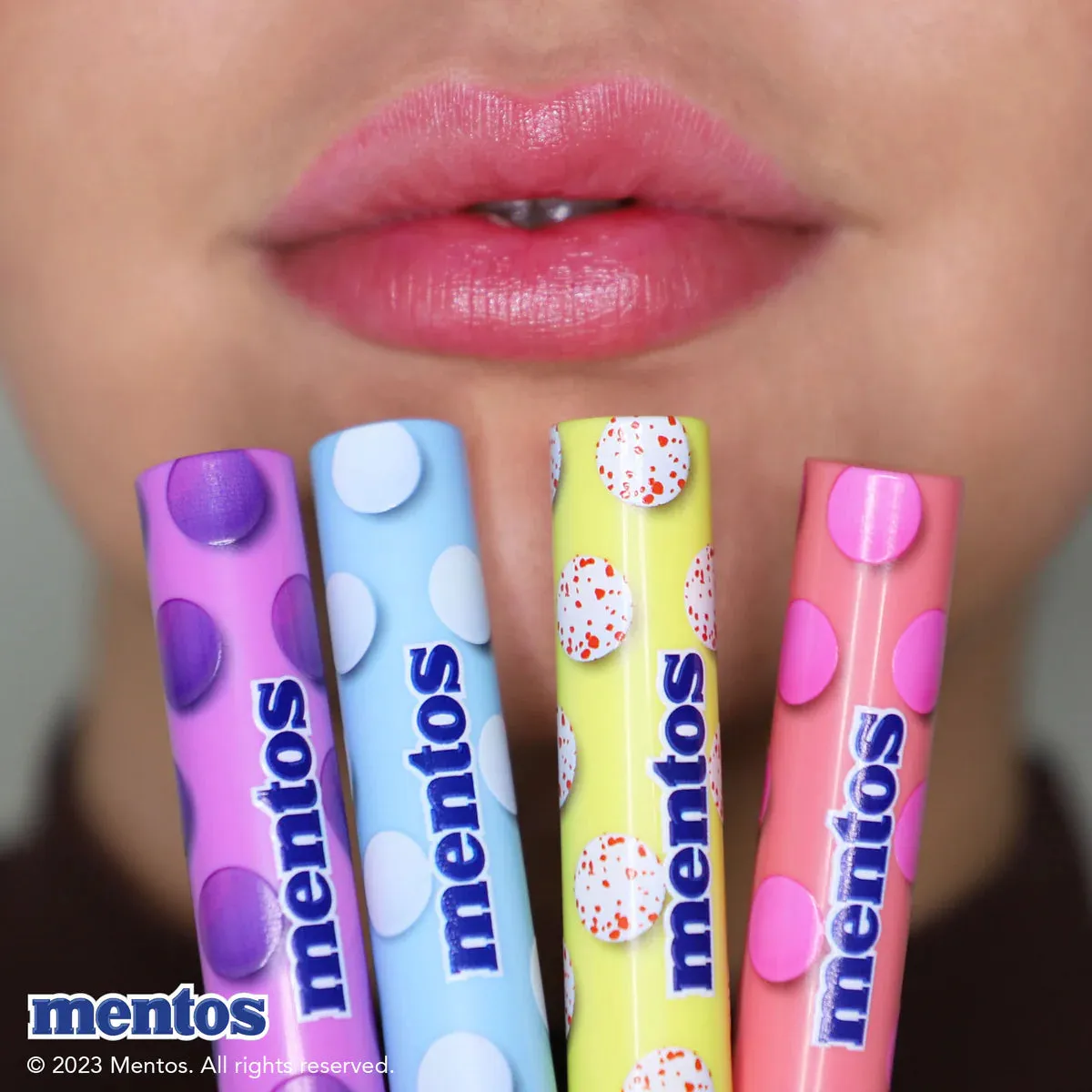 RUDE Mentos Candy Roll Lip Balm