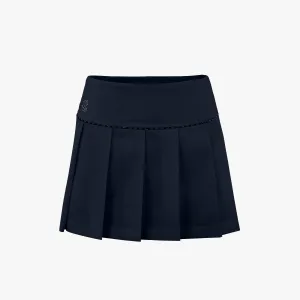 SEERSUCKER PLEATS SKIRT
